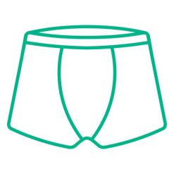 Kąpielówki pływackie męskie Nabaiji 2ND LIFE. Kąpielówki Decathlon, m, bez wzorów. Za 34.99 zł.