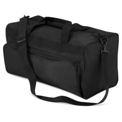 Torba Podróżna Duffle Holdall (34 Litry). Czarne torby na ramię QUADRA, bez wzorów, z materiału, na ramię, bez dodatków. Za 86.99 zł.