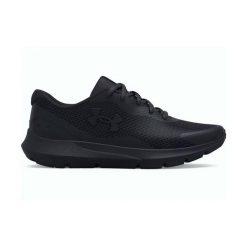 Buty Under Armour Unisex Lifestyle Sneakers Czarne. Czarne buty do biegania Under Armour, bez wzorów, z tkaniny, bez zapięcia, do biegania. Za 169.00 zł.