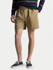 Polo Ralph Lauren Szorty materiałowe 710B20886003 Khaki Relaxed Fit. Brązowe szorty Polo Ralph Lauren, m, bez wzorów, z bawełny. Za 859.99 zł.