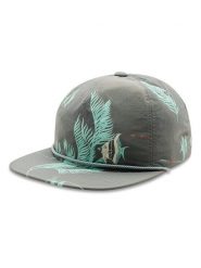 Brixton Czapka z daszkiem Henshaw 11337 Szary. Szare czapki z daszkiem Brixton, bez wzorów, z materiału. Za 129.99 zł.