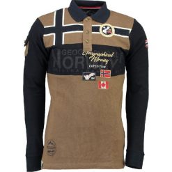 Koszulka polo "Karadock" w kolorze szarobrązowym. Koszulki polo sportowe marki Geographical Norway Men. W wyprzedaży za 108.95 zł.