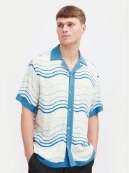 Solid Koszula Ibbs 21108204 Niebieski Relaxed Fit. Niebieskie koszule Solid, m, bez wzorów, z wiskozy, bez kołnierzyka, bez ramiączek. Za 159.99 zł.