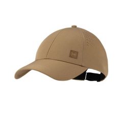 Czapka z daszkiem Buff Summit Cap. Brązowe czapki z daszkiem Buff, na lato, bez wzorów, z elastanu. Za 148.49 zł.