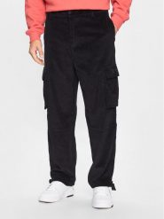 Primitive Spodnie materiałowe Gensis Corduroy PA123700 Czarny Relaxed Fit. Czarne spodnie materiałowe Primitive, m, bez wzorów, z bawełny. Za 389.99 zł.