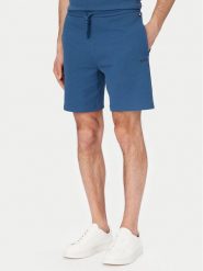 BOSS Szorty sportowe Waffle 50535884 Niebieski Regular Fit. Niebieskie krótkie spodenki sportowe Boss, m, bez wzorów, z bawełny. Za 229.99 zł.