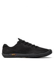Merrell Trekkingi Vapor Glove 3 Luna Ltr J33599 Czarny. Czarne buty trekkingowe Merrell, bez wzorów, z nubiku, bez zapięcia. Za 519.99 zł.