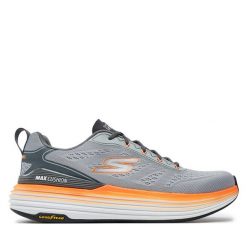 Buty do biegania Skechers. Szare buty do biegania Skechers, bez wzorów, bez zapięcia, do biegania. Za 329.99 zł.