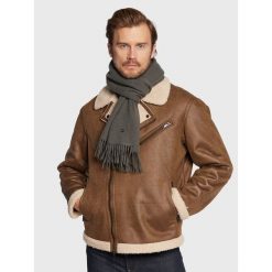 Szalik Tommy Hilfiger. Szare szaliki Tommy Hilfiger, bez wzorów. Za 699.99 zł.