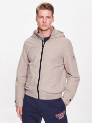 Tommy Hilfiger Kurtka przejściowa Regatta MW0MW31078 Szary Regular Fit. Szare kurtki Tommy Hilfiger, m, bez wzorów, z syntetyku, bez kaptura. Za 879.99 zł.