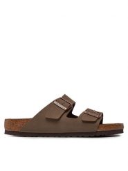 Birkenstock Klapki Arizona Birko-Flor nubuk 151181 Brązowy. Brązowe klapki Birkenstock, z nubiku. Za 329.99 zł.