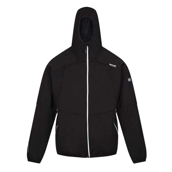 Męska Kurtka Soft Shell Tarvos VII. Czarne kurtki Regatta, m, bez wzorów, z poliesteru, z kapturem. Za 141.99 zł.
