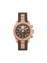 Plein Sport Zegarek Hurricane PSDBA0623 Brązowy. Brązowe, analogowe zegarki Plein Sport. Za 749.99 zł.