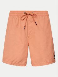 Quiksilver Szorty kąpielowe Everyday Solid Volley AQYJV03153 Pomarańczowy Regular Fit. Brązowe kąpielówki Quiksilver, m, bez wzorów, z syntetyku. Za 99.99 zł.