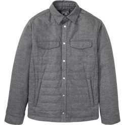 Kurtka koszulowa Loose Fit. Czarne kurtki bonprix, m, bez wzorów, bez kaptura. Za 199.99 zł.