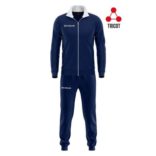 Givova Tuta Torino L - Oddychający Garnitur dla Mężczyzn. Białe garnitury Givova, l, bez wzorów, z dresówki. W wyprzedaży za 161.15 zł.