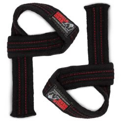 Hardcore Lifting Straps - Czarny. Czarne paski GORILLA WEAR, bez wzorów, sportowe. Za 107.00 zł.