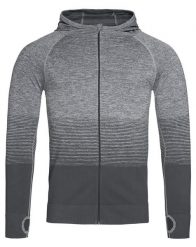 Bluza Sportowy z Kapturem, Szara, Popielata, Raglanowe Rękawy, Nylonowa. Szare bluzy z kapturem Stedman, m, bez wzorów, z materiału, z kapturem. Za 157.00 zł.
