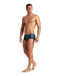 Arena Kąpielówki w kolorze granatowym rozmiar: 7. Niebieskie kąpielówki Arena, bez wzorów, z materiału. Za 91.56 zł.