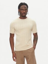 Lindbergh Sweter 30-804064 Beżowy Relaxed Fit. Brązowe swetry rozpinane Lindbergh, m, bez wzorów, z syntetyku, bez kołnierzyka, bez ramiączek. Za 169.99 zł.