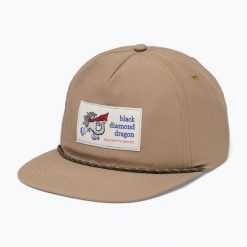 Czapka z daszkiem Black Diamond Synthetic Rope. Brązowe czapki z daszkiem Black Diamond, bez wzorów. Za 159.99 zł.