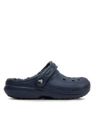 Crocs Klapki Classic Lined Clog 203591 Granatowy. Niebieskie klapki Crocs, z tworzywa sztucznego. Za 239.99 zł.
