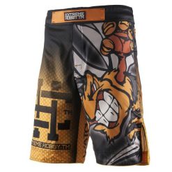 Spodenki do Grapplingu MMA BJJ K1 męskie EXTREME HOBBY ANGRY WASP. Czarne krótkie spodenki sportowe EXTREME HOBBY, m, bez wzorów, z poliesteru. Za 219.00 zł.