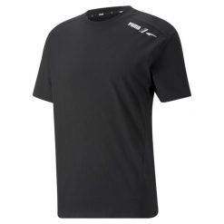 Koszulka Sportowa Męska Puma Rad/Cal. Czarne t-shirty sportowe Puma, bez wzorów, bez ramiączek, na jogę i pilates. Za 110.65 zł.