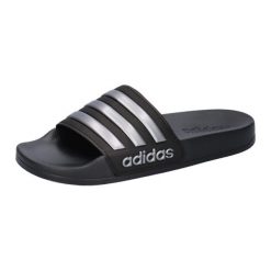 Adidas Adilette Shower K junior czarne - klapki Cloudfoam. Czarne klapki Adidas, z materiału. Za 109.00 zł.