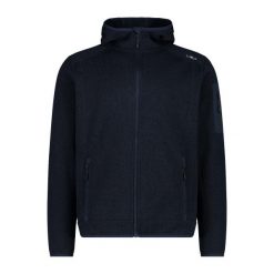 Bluza męska turystyczna CMP 3H60847N. Niebieskie bluzy CMP, l, bez wzorów, bez kaptura. Za 297.50 zł.