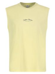 Eight2Nine Top w kolorze żółtym rozmiar: XXL. Żółte bezrękawniki Eight2Nine, xxl, bez wzorów, z bawełny, bez kołnierzyka, bez ramiączek. Za 39.99 zł.