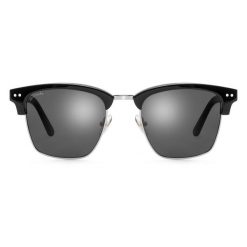 Miejskie okulary ze stali nierdzewnej Lifestyle Siroko Bronx. Czarne okulary przeciwsłoneczne SIROKO. Za 211.00 zł.