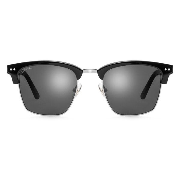 Miejskie okulary ze stali nierdzewnej Lifestyle Siroko Bronx. Czarne okulary przeciwsłoneczne SIROKO. Za 211.00 zł.