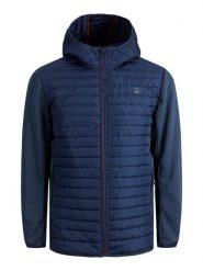 Jack & Jones Kurtka pikowana "Emulti" w kolorze granatowym rozmiar: XXL. Niebieskie kurtki Jack & Jones, xxl, bez wzorów, bez kaptura. Za 178.95 zł.