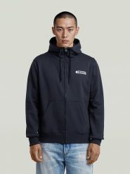 G-Star Bluza w kolorze granatowym rozmiar: M. Niebieskie bluzy G-Star, m, bez wzorów, bez kaptura. Za 276.71 zł.