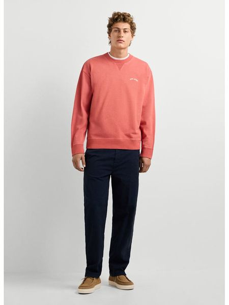 Pepe Jeans Bluza "John" w kolorze pomarańczowym rozmiar: XL. Pomarańczowe bluzy Pepe Jeans, xl, bez wzorów, z bawełny, bez kaptura. Za 148.96 zł.