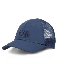 Czapka z daszkiem The North Face. Niebieskie czapki z daszkiem The North Face, bez wzorów. Za 99.99 zł.