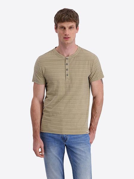 Timezone Koszulka "Vintage Henley" w kolorze beżowym rozmiar: XL. Brązowe bezrękawniki Timezone, xl, bez wzorów, z bawełny, bez kołnierzyka, bez ramiączek. Za 87.81 zł.