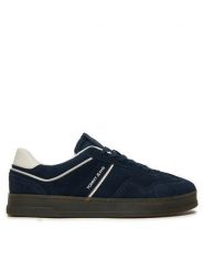 Tommy Jeans Sneakersy The Greenwich Suede EM0EM01516 Granatowy. Niebieskie buty sportowe casual Tommy Jeans, bez wzorów, z jeansu, bez zapięcia. Za 309.99 zł.
