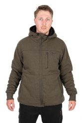Kurtka Wędkarska Sherpa Fox Collection Jkt Green Black. Zielone kurtki FOX, m, bez wzorów, z bawełny, z kapturem. Za 440.50 zł.