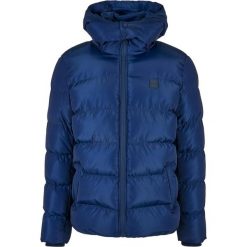 Męska Kurtka Puchowa Z Kapturem. Zielone kurtki Urban Classics, m, bez wzorów, z puchu, z kapturem. Za 333.99 zł.