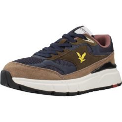 Buty LYLE&SCOTT STARFLEX009 Brązowy. Brązowe buty trekkingowe LYLE AND SCOTT, bez wzorów, ze skóry, bez zapięcia. Za 431.99 zł.