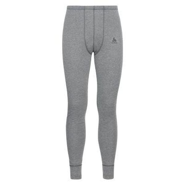 Legginsy termoaktywne męskie Odlo Active Warm Eco BL Bottom Long. Szare bielizna termoaktywna ODLO, na zimę, m, bez wzorów, bez ramiączek, narciarskie. Za 182.99 zł.