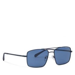 Okulary przeciwsłoneczne Armani Exchange. Niebieskie okulary przeciwsłoneczne Armani Exchange. Za 439.99 zł.