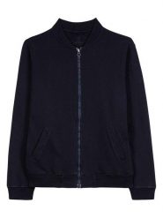 Herrlicher Bluza w kolorze granatowym rozmiar: 3XL. Niebieskie bluzy Herrlicher, xl, bez wzorów, z bawełny, bez kaptura. Za 140.86 zł.