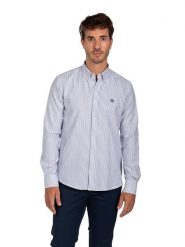 The Time of Bocha Koszula "Oxford" w kolorze błękitno-białym rozmiar: L. Białe koszule The Time of Bocha, l, bez wzorów, z bawełny, bez kołnierzyka, bez ramiączek. Za 117.99 zł.