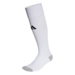Getry piłkarskie Adidas Milano 23. Białe legginsy długie sportowe Adidas, bez wzorów, do piłki nożnej. Za 31.00 zł.