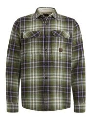 PME Legend Koszula w kolorze zielono-fioletowym rozmiar: XL. Zielone koszule PME Legend, xl, bez wzorów, z bawełny, bez kołnierzyka, bez ramiączek. Za 188.85 zł.