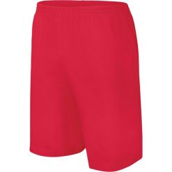 Szorty z dżerseju Proact Sport. Czerwone krótkie spodenki sportowe PROACTION, xl, bez wzorów, z bawełny. Za 93.00 zł.