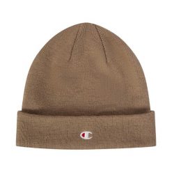 Czapka Champion Beanie Cap 806065. Brązowe czapki z daszkiem Champion, na jesień, bez wzorów, z materiału. Za 54.90 zł.